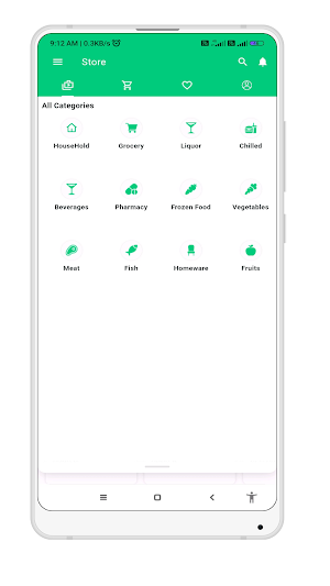 Grocery App Screenshot 2
