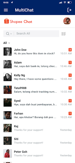 SiteGiant MultiChat Screenshot 2