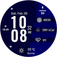 ZRU13 Watch Face for Wear OS