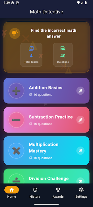 Math Detective-O Screenshot 0