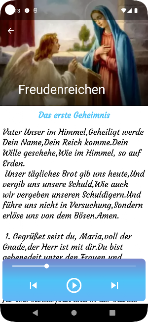 Der Heilige Rosenkranz Deutsch Screenshot 1