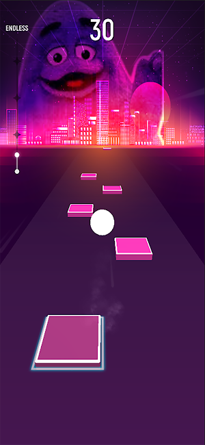 Grimace Shake Music Tiles Hop Screenshot 2