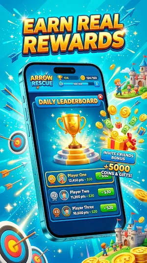 Arrow Rescue: Solve & Earn Screenshot 2