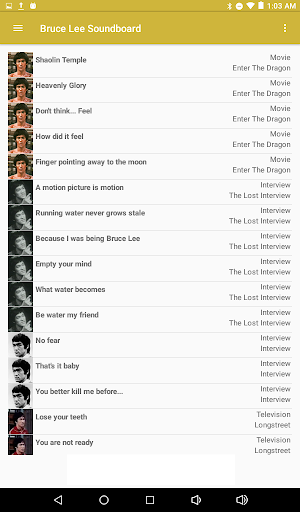 Bruce Lee Soundboard Screenshot 1