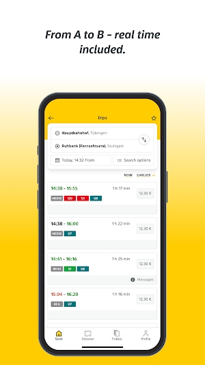 bwegt Bus & Bahn Screenshot 2