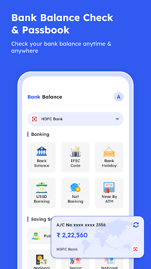 Bank Passbook Mini Statement Screenshot 0