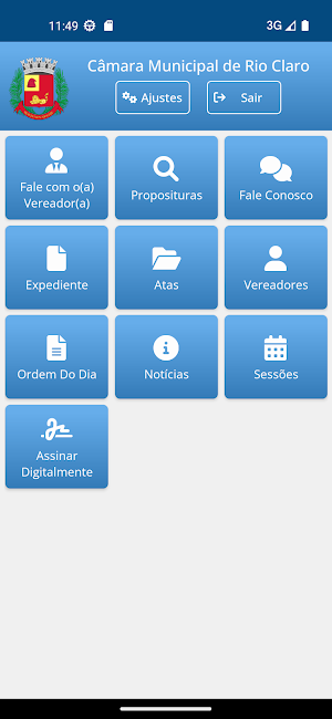 Câmara Municipal de Rio Claro Screenshot 0