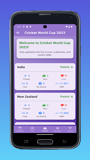 Cricket World Cup 2023 Screenshot 3