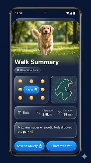 Dog Walk Tracker Screenshot 2