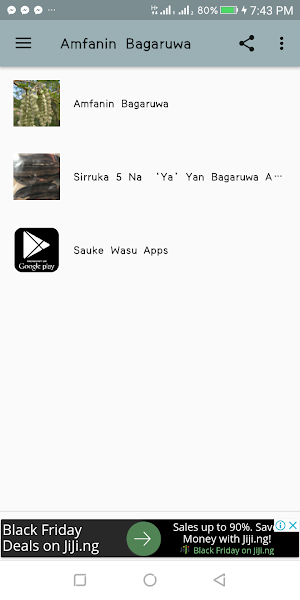 Amfanin Bagaruwa Screenshot 3