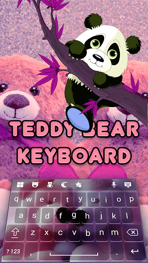 Teddy Bear Keyboard Screenshot 1