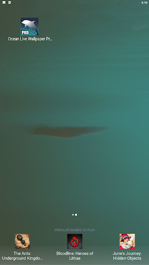 Ocean Live Wallpaper Pro Screenshot 1