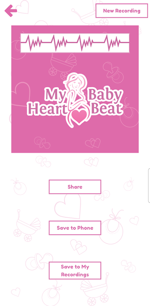 Hear My Baby Heartbeat Monitor Screenshot 2