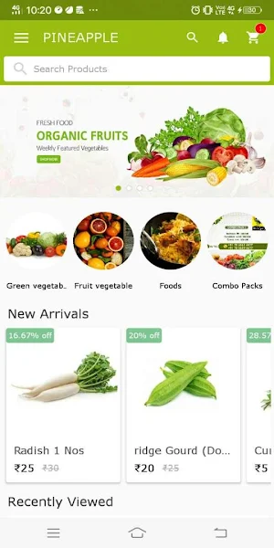 PINEAPPLE Food, Fruit & Vegetables Screenshot 1