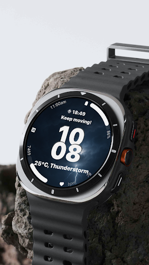 Dynamic Weather Watchface Screenshot 0