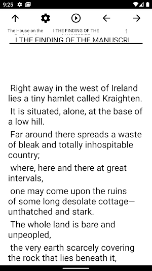 Book, The House on the Borderl Screenshot 1