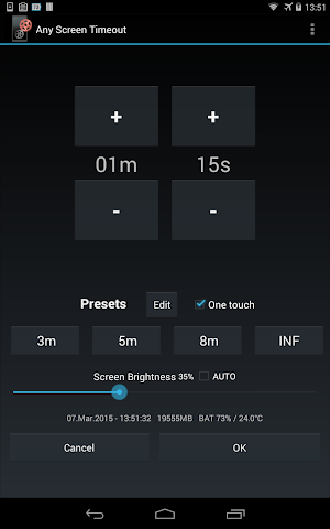 Any Screen Timeout Screenshot 2