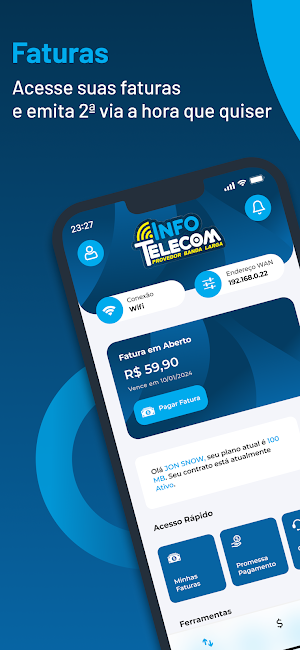 Infotelecom Fibra Screenshot 0