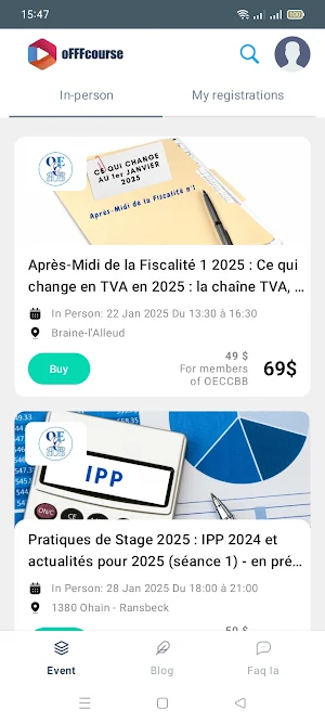 oFFFcourse Screenshot 1