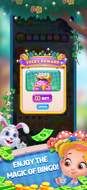 Wonder-Bingo Land: WinRealCash Screenshot 1