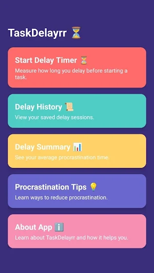 TaskDelayrr Screenshot 2