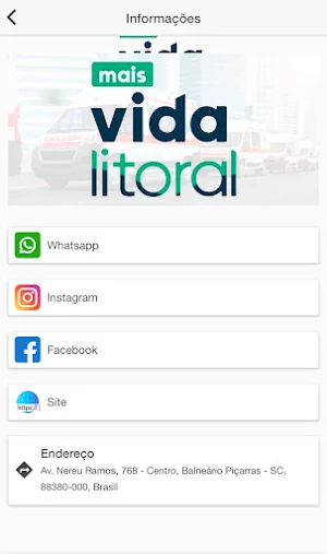 Mais Vida Litoral Screenshot 1