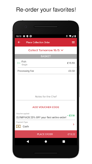 Olympia Fish & Chips Screenshot 1