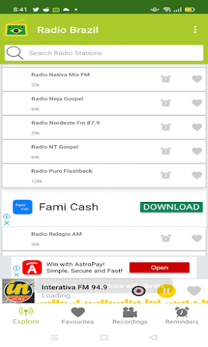 Radio Brazil : Online Ràdio Screenshot 3
