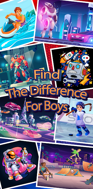 Find the Difference Boy Games Screenshot 0