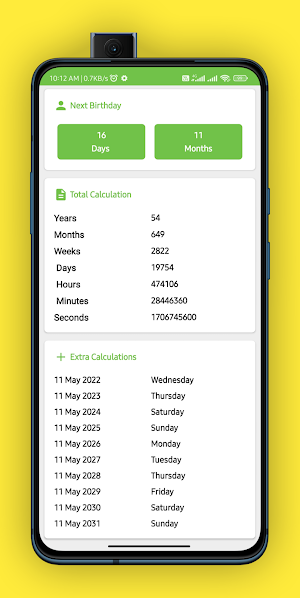 Age Calculater Screenshot 3
