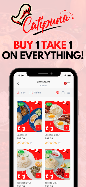 Catipuna Kitchen Food Delivery Screenshot 1