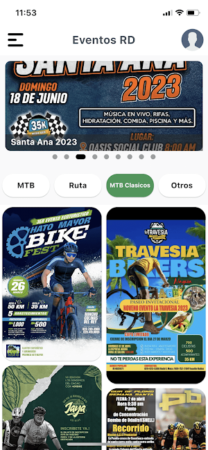 Eventos RD Screenshot 2