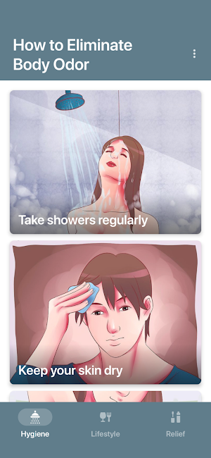 How to Eliminate Body Odor Screenshot 0