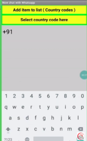 WA chat Screenshot 0