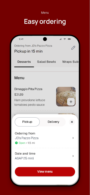 JD's Pazzo Pizza Screenshot 2