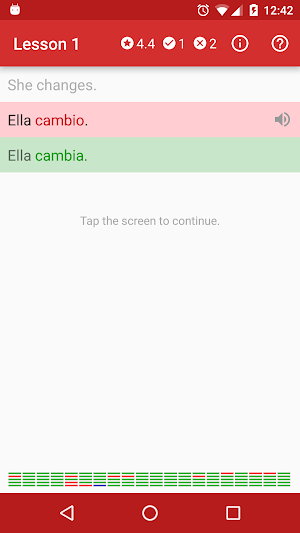 Polyglot. Learn Spanish Screenshot 3