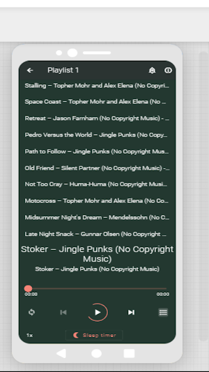 Audio Library Album 1 Screenshot 0