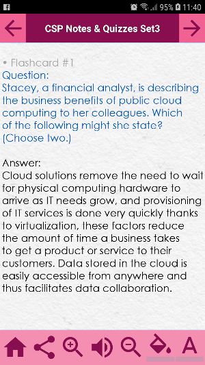 Cloud Security Professio.nal (CSP):Exam Review. Screenshot 2