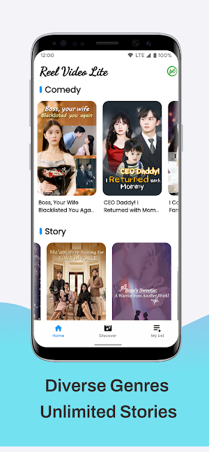 Reel Video Lite - Short Play Screenshot 1
