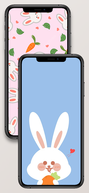 Cute Rabbit Wallpaper 4k Screenshot 2