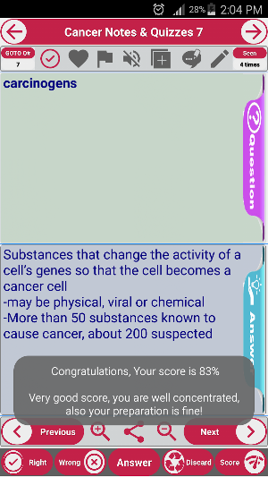 Cancer Exam 3900 Study Notes,Concepts & Quizzes Screenshot 3