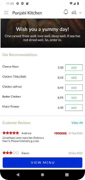 Punjabi Kitchen Screenshot 2
