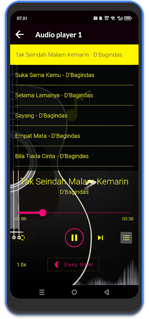 Lagu D'Bagindas Full Album Screenshot 3