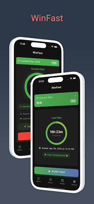 WinFast: Fasting Tracker Screenshot 0