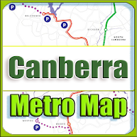 Canberra Metro Map Offline