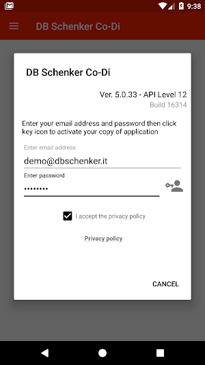 DB Schenker Co-Di Screenshot 0