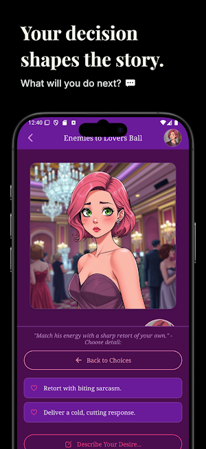 AmoreAI: Shape Your Love Story Screenshot 1