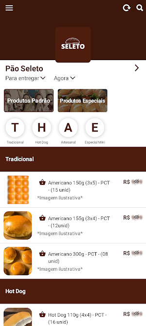 Pão Seleto Screenshot 0