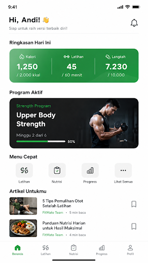 Fitmate Screenshot 1