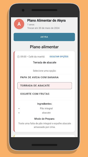 Menuzinho Screenshot 1